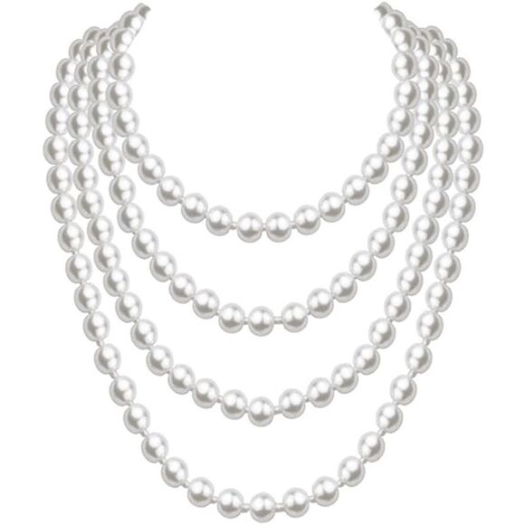 ✨ 6PCS 1920s Accessories Flapper Great Gatsby Vintage Retro Costume Set NEW - Picture 7 of 16